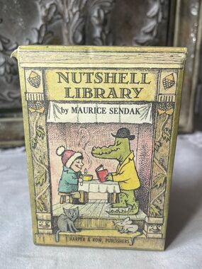 Nutshell Library Maurice Sendak miniature books counting alphabets